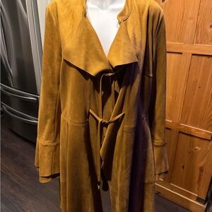 Macy's Mustard Trench Coat Free People